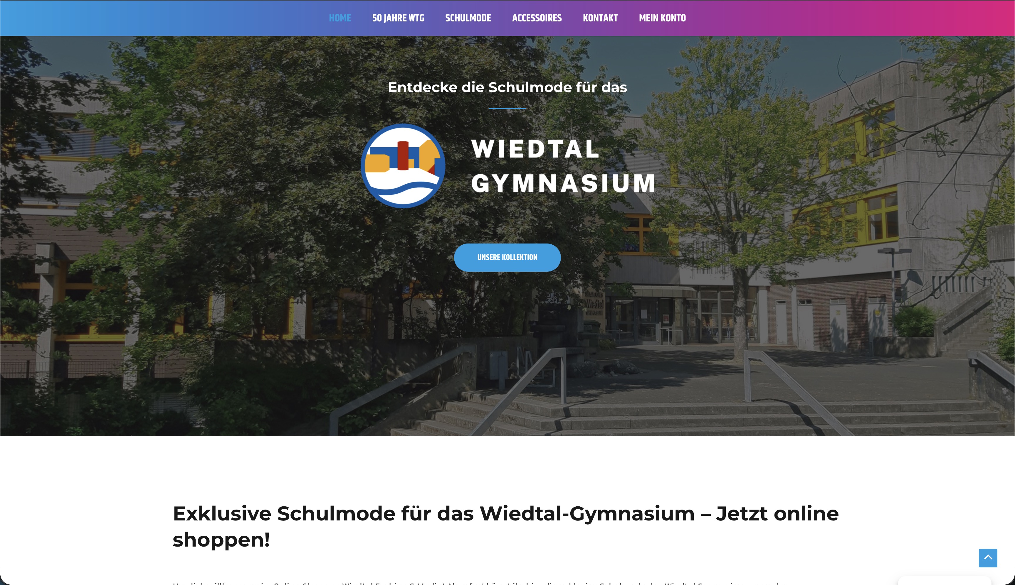 Wiedtal-Gymnasium Shop Vorschau
